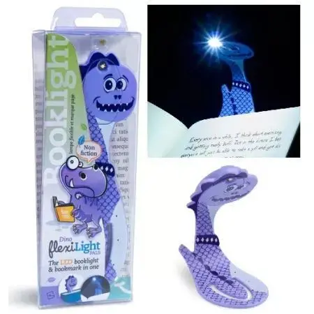 Linterna Flexilight Dinosaurio Purpura