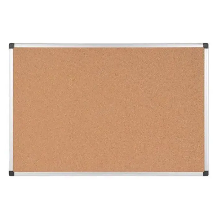 Tablero Corcho 150X100Cm Marco Aluminio