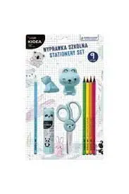 Set de Utiles Escolares Kidea Celeste Pastel