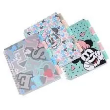Cuaderno B5 Minnie Mouse 80Gr 100H Cuadricula Separadores