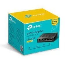 Switch Tp-Link 5 Puertos 10/100/1Gb Litewave Ls1005G