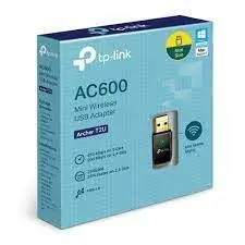 Adaptador Usb Tp-Link Mini Inalambrico Ac600 Dual Band