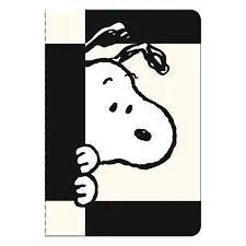 Snoopy-Libreta Tapa Blanda Pequeña 8X12