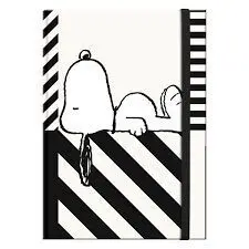 Snoopy-Libreta Tapa Dura Mediana 12X17