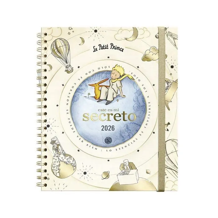 Agenda Anual Espiral A5 S/V Lpp mi Secreto 2026