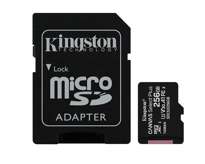 Tarjeta Memoria Kingston Micro Sd 256Gb Class 10