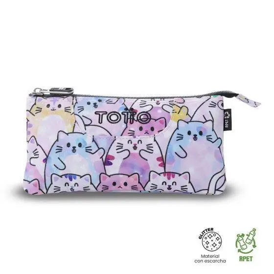 Portatodo Triple Glitter Paws Totto