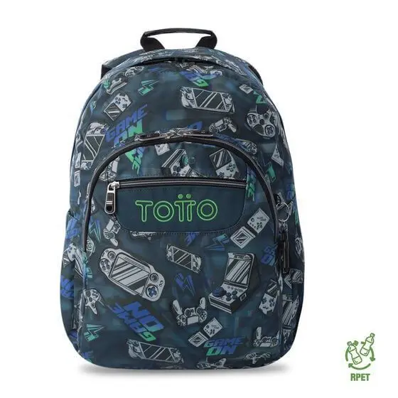 Mochila Acuareles Button Totto