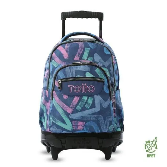 Mochila Rue Bomper Renglones Roomin Totto