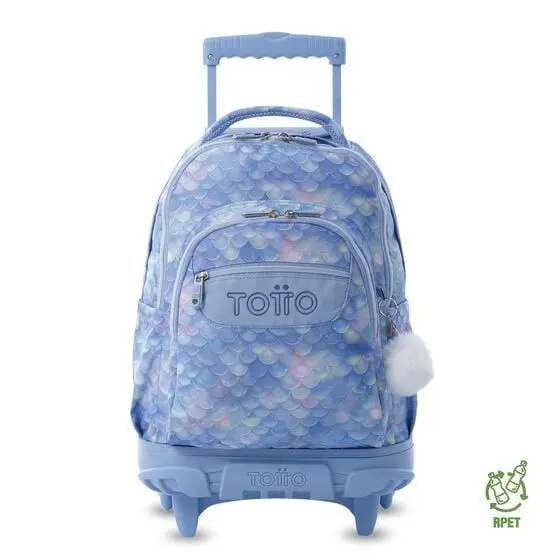 Mochila Rue Bomper Renglones Nacar Totto