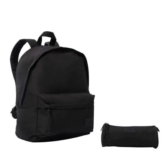 Mochila + Portatodo Kalex Negro Totto