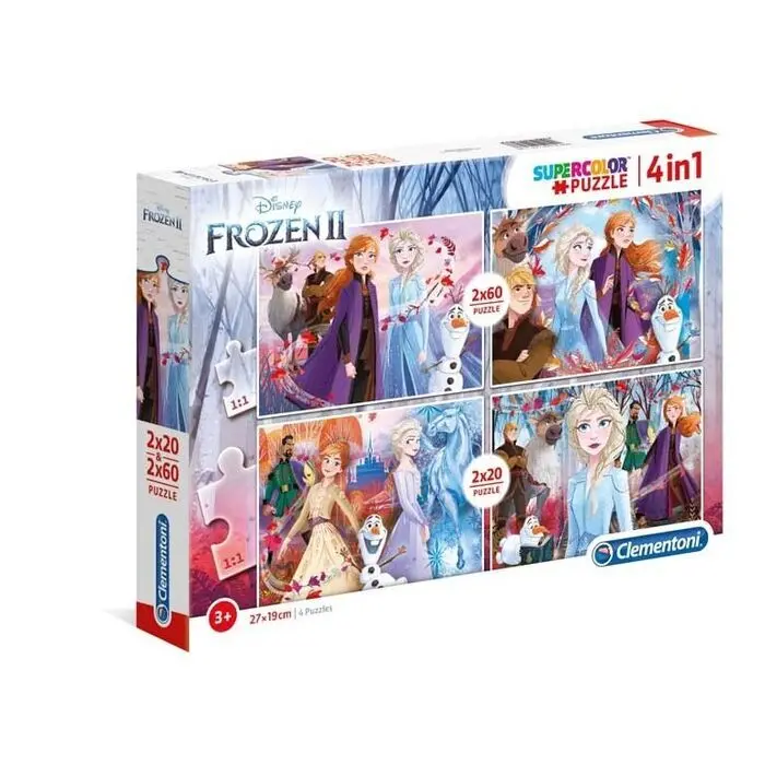 Puzzle Frozen 2 - 4 en 1