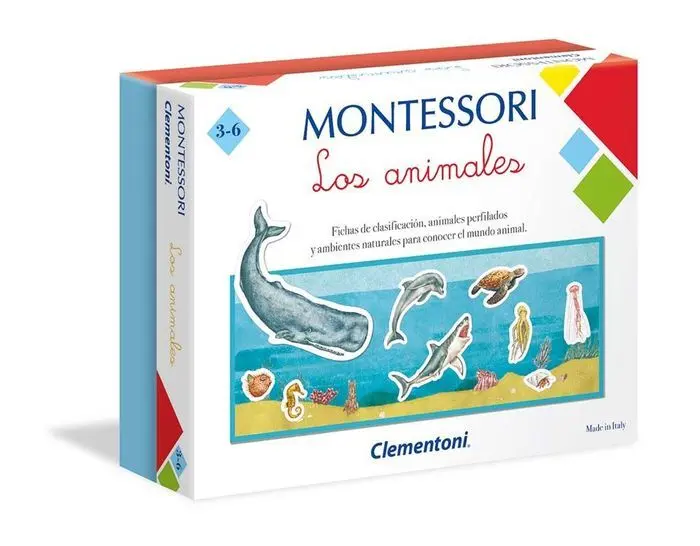 Juego Clementoni Montessori Animales