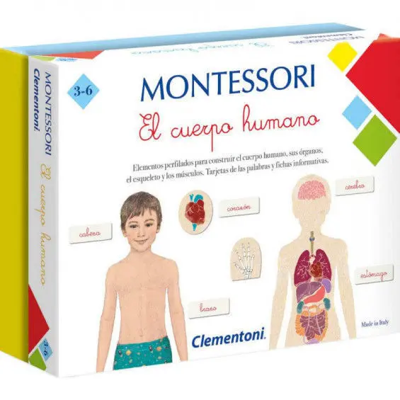 Juego Clementoni Montessori C. Humano