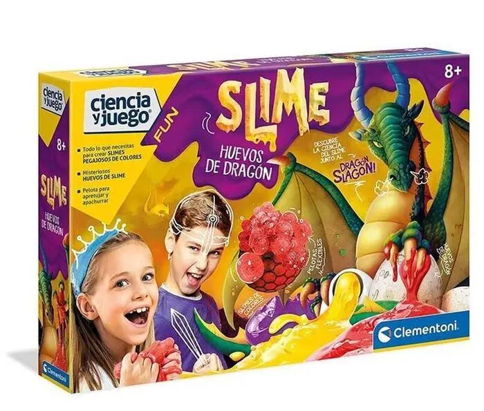 Juego Clementoni Slime Huevos Dragone