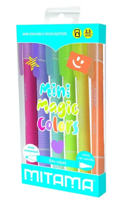 Set 6 Rotuladores Magicos Doble Punta Surtidos