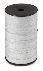 Bobina Cinta Regalo Purpurina 10Mmx50M Plata