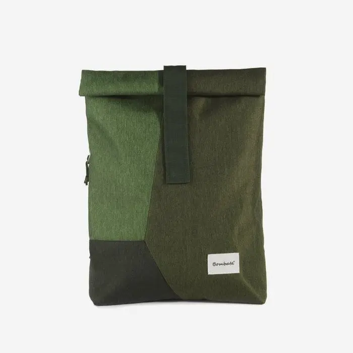 Mochila Bombata Nylon 2. 0 Small 15,6 Khaki Green