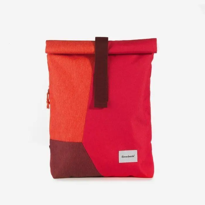Mochila Bombata Nylon 2. 0 Small 15,6 Burgundy
