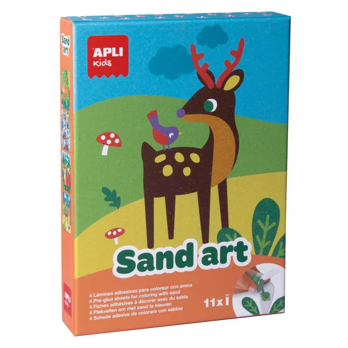 Colorea con Arena Sand Art 4 ud.