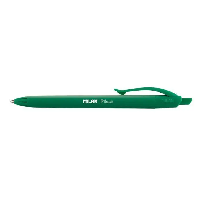 Boligrafo Milan P1 Touch Verde