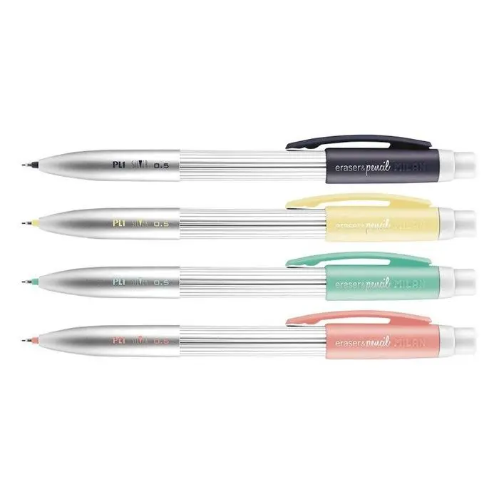 Portaminas 0. 5Mm Silver Pastel Milan