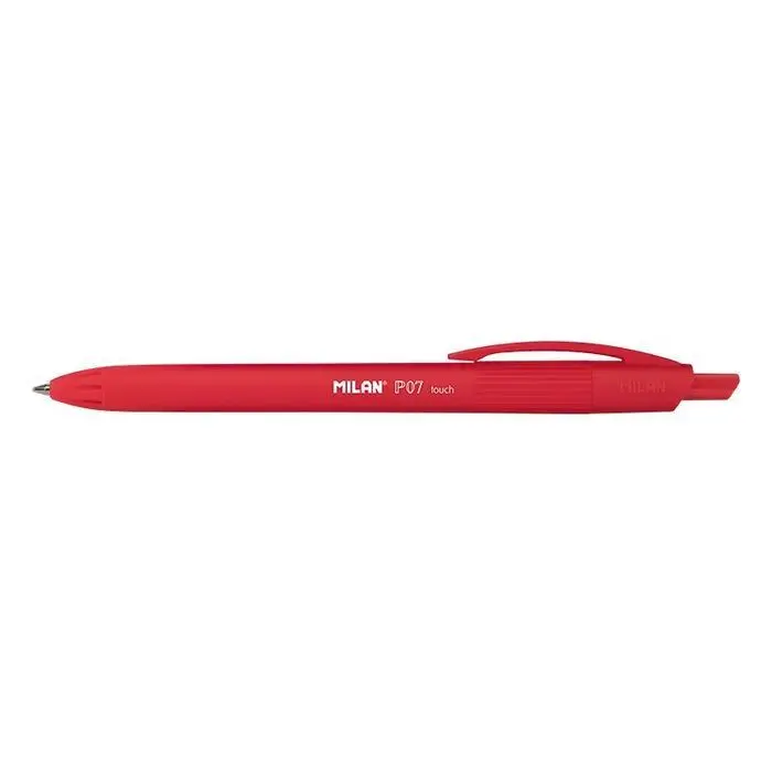 Boligrafo Milan P07 Touch Rojo
