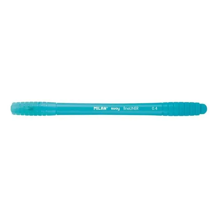 Rotulador Punta Fina Sway Fineliner 0,4 mm Cian