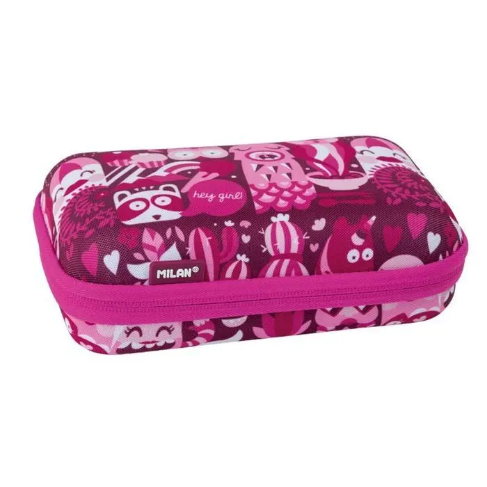 Kit Semirrígido 2 Estuches con Contenido Hey Girl Rosa