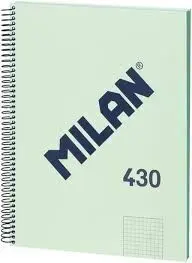 Bloc Milan A4 Liso 80H 95Gr Verde 430