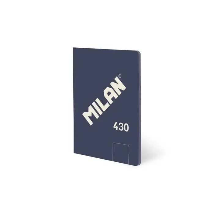 Libreta Milan A5 Lisa 48H 95Gr Azul 430