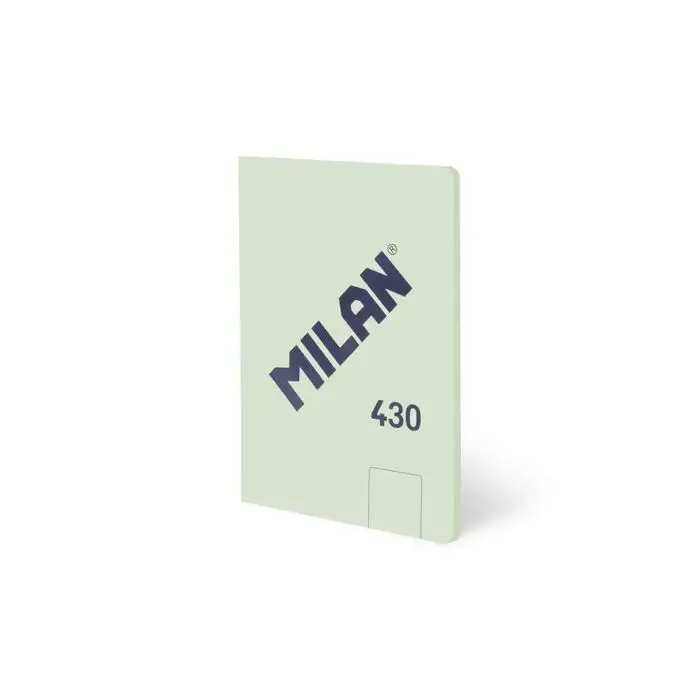 Libreta Milan A5 Lisa 48H 95Gr Verde 430