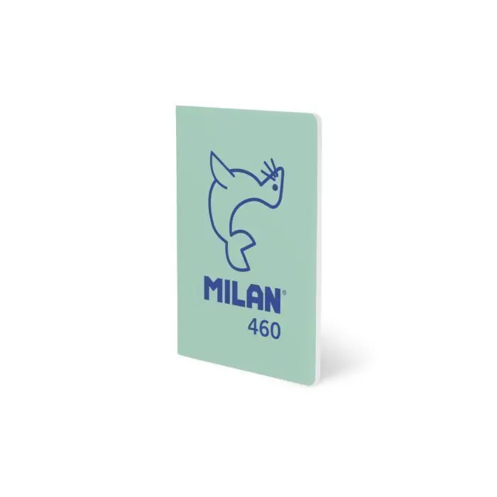 Libreta A5 Lisa 24H 95Gr Verde Milan 460