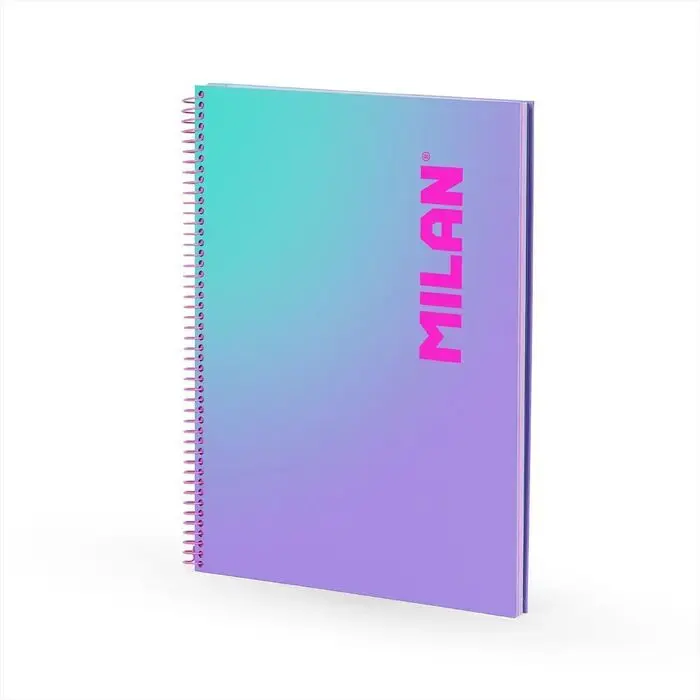 Bloc Milan A4 5X5 90H 95Gr Sunset Violeta