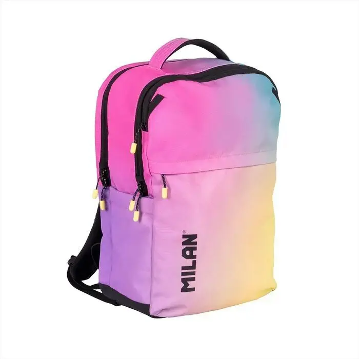 Mochila Escolar Sunset Negra 25L Milan