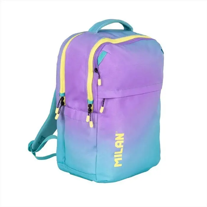 Mochila Escolar Sunset Verde 25L Milan