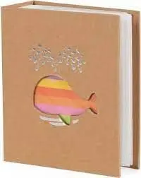 Album Infantil Ballena 100 Fotos 11X15 cm con Memo