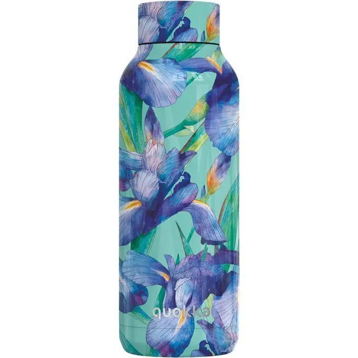 Botella Termica 510Ml Flores Azules Quokka