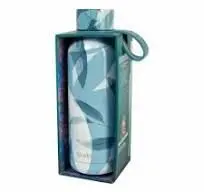 Botella Termica 510Ml C/Asa Hojas Quokka
