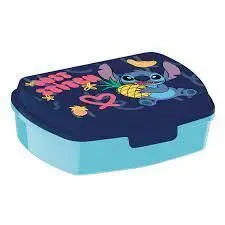 Sandwichera Rectangular Plastico Infantil Stitch Palms