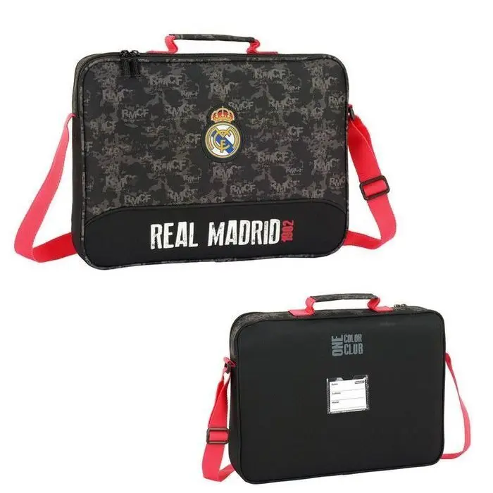 Cartera Extraescolares Real Madrid Black