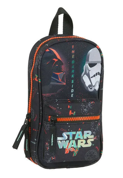 Plumier Mochila con 4 Portatodos Vacios Star Wars The Dark S
