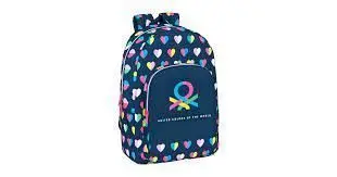 Mochila Adaptable a Carro Benetton Corazones