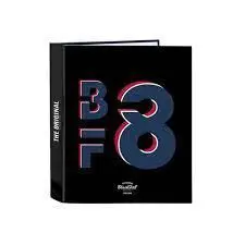 Carpeta Fº 4An. Lomo Ancho Blackfit8 Urban