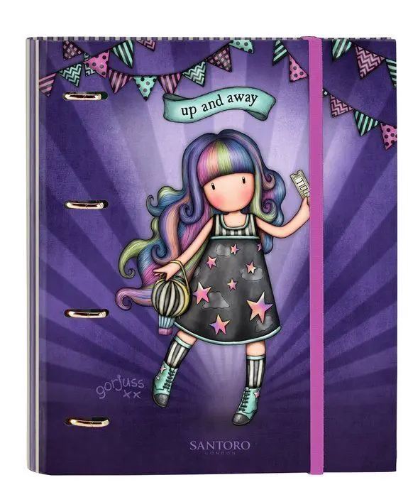 Carpebloc 4 Anillas + Recambio A4 100 H. Gorjuss Fairground