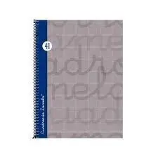 Bloc Lamela Fº 4Mm Gris T. extradura 80H 70Gr