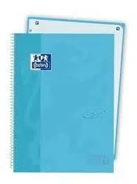 Bloc Oxford A4 5X5 Touch 80H 90Gr Azul Turquesa
