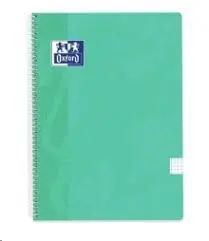 Bloc Oxford A4 4X4 T. pp 80H 90Gr Ice Mint Pastel