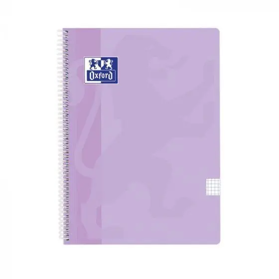 Bloc Oxford A4 4X4 T. pp 80H 90Gr Lavanda Pastel