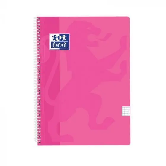 Bloc Oxford A4 4X4 T. pp 80H 90Gr Fucsia Pastel